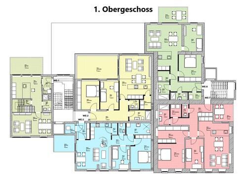 1. Obergeschoss - 3 Zimmer Etagenwohnung zum Kaufen in Schweich