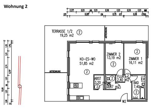 Wohnung 2 - 
