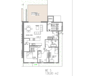Helle neue Penthousewohung mit großer Dachterrasse in Schweich-Stadtmitte