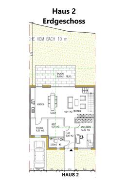 Haus 2 - EG - Reihenhaus mit 154,00 m&sup2; in Trier zum Kaufen