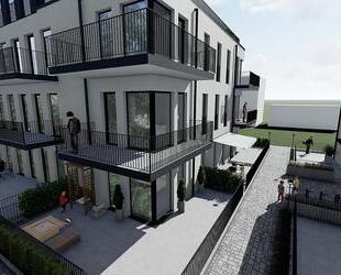 Modernes Wohnen im Energiesparhaus in Trier-Kürenz mit großzügigen Terrassen