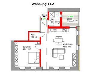 Sanierte Eigentumswohnung Schweich-Stadtmitte - Günstige KFW Darlehen + Zuschuss 24.000 EUR