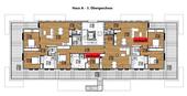 Haus A - 3. Obergeschoss - 3 Zimmer Dachgeschoßwohnung in Trier