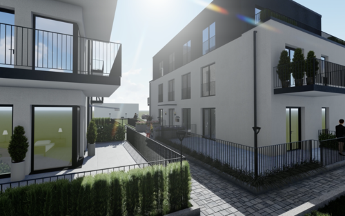 Gebäude A-C Terrasse - 