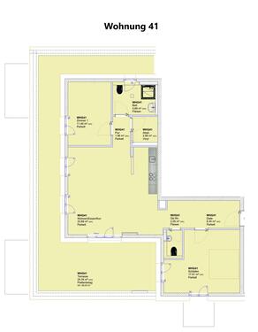 Wohnung 41 - 3 Zimmer Etagenwohnung in Trier