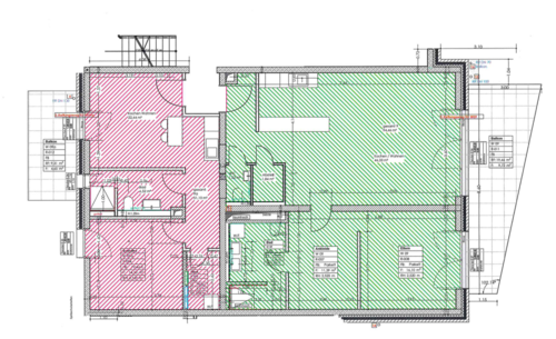 Variante WE 9 - 2 Zimmer Etagenwohnung in Trier