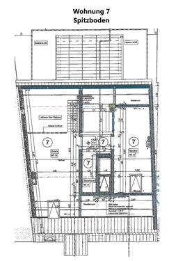 Wohnung 7 - Spitzboden - Maisonettenwohnung mit 156,89 m² in Trier zur Miete