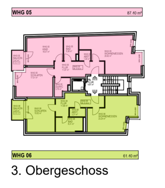 3. Obergeschoß - 