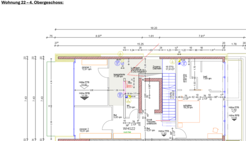 WE 22 - 4. OG - Dachgeschoßwohnung mit 159,48 m&sup2; in Trier zum Kaufen