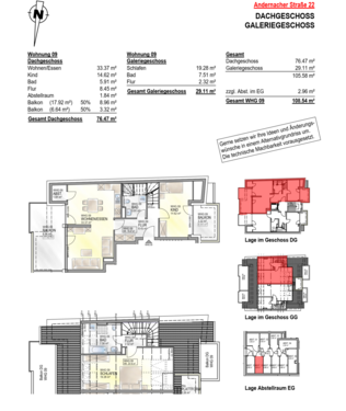 Wohnung 9 - Maisonettenwohnung mit 105,58 m² in Koblenz zum Kaufen