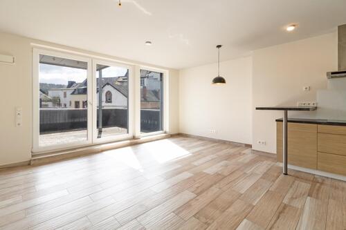 Wohnzimmer 1.1 - Moderne hochwertige Eigentumswohnung Trier-Stadtmitte unmittelbar an der Porta-Nigra