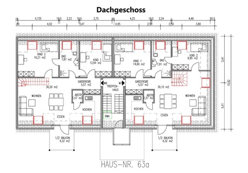 Dachgeschoss 63a - 