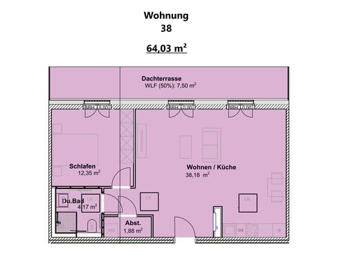 Wohnung 38 - 2 Zimmer Einfamilienhaus zum Kaufen in Trier