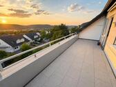 Terrasse - Attraktive Maisonettewohnung mit schöner Dachloggia und tollem Blick in Trier-Feyen