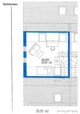 Spitzboden Haus 1 - 