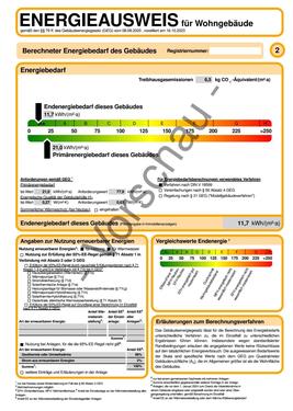 Energieausweis 63 - Erdgeschoßwohnung mit 90,16 m² in Trier zum Kaufen