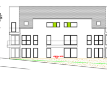 Baugrundstück mit Baugenehmigung für 8 WE in Taben-Rodt Nähe Saarburg, ideal für ISB-Förderung