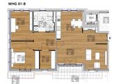 Wohnung 01-B - 3 Zimmer Erdgeschoßwohnung zum Kaufen in Trier