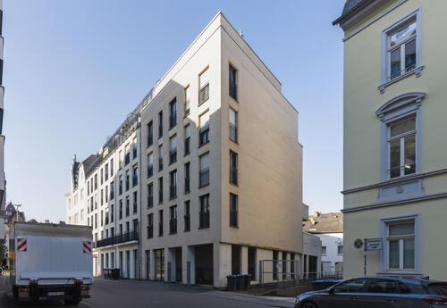 Ansicht 1 - Blick über die Stadt- Altersgerechte helle Penthousewohnung an der Fußgängerzone
