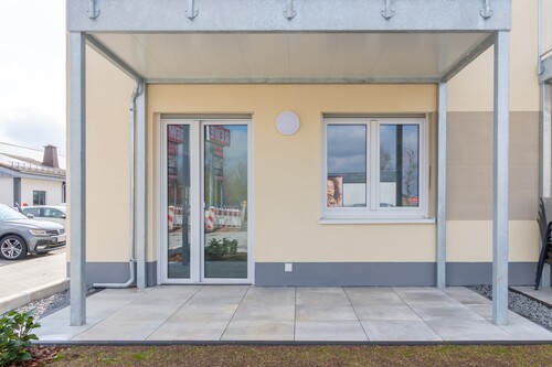 Terrasse - Erdgeschoßwohnung mit 56,03 m&sup2; in Speicher zur Miete