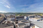 Blick über die Stadt- Altersgerechte helle Penthousewohnung an der Fußgängerzone - Trier