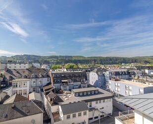 Blick über die Stadt- Altersgerechte helle Penthousewohnung an der Fußgängerzone - Trier