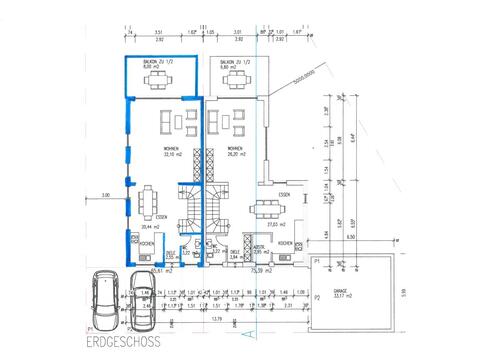 Erdgeschoss Links - 6 Zimmer Doppelhaushälfte zum Kaufen in Pluwig