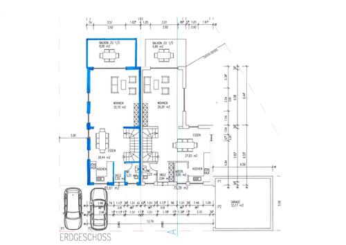 Erdgeschoss Links - 6 Zimmer Doppelhaushälfte zum Kaufen in Pluwig