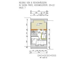 Anstatt Eigentumswohnung - Neues Reihenhaus Trier-Irsch mit toller Dachterrasse und Weitblick