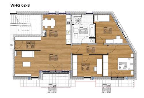 Wohnung 02-B - 4 Zimmer Erdgeschoßwohnung zum Kaufen in Trier