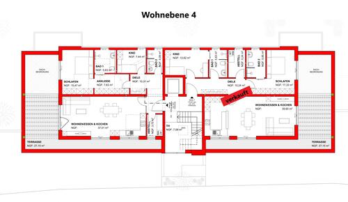 Wohnebene 4 - 3 Zimmer Etagenwohnung in Saarburg
