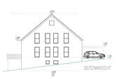 Seitenansicht Haus 1 - 
