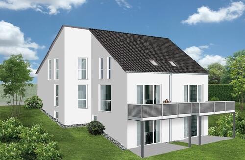 Gartenansicht - Modernes großes Wohnhaus in gefragter Lage von Pluwig mit schöner Weitsicht