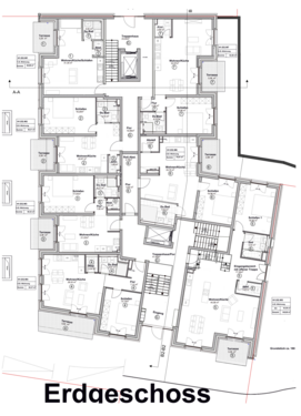 Erdgeschoss - Etagenwohnung mit 50,48 m² in Trier zum Kaufen