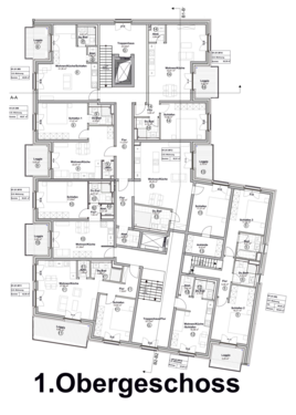 1. Obergeschoß - 2 Zimmer Etagenwohnung in Trier