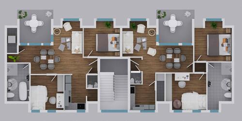 Übersicht Dachgeschoß014 - 