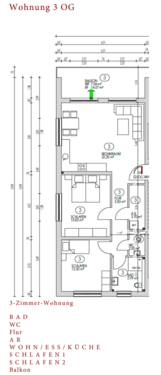 Wohnung 3 - 