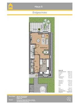 Erdgeschoß Haus 6 - 