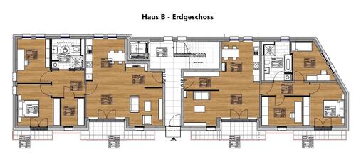 Haus B - Erdgeschoss - 4 Zimmer Erdgeschoßwohnung in Trier