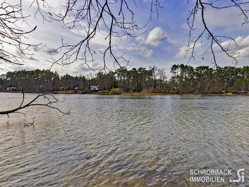 Blick zum See - Ein Wald- und Wassergrundstück als perfekter Rückzugsort fürs Wochenende