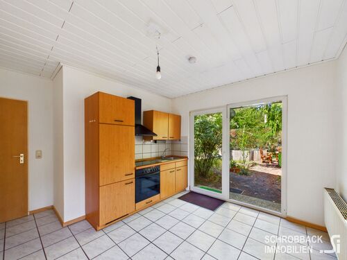 Küche mit Ausgang zum Garten - Einfamilienhaus mit 71,39 m&sup2; in Grünheide (Mark) zum Kaufen