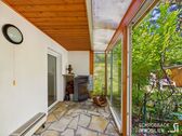 Wintergarten mit Kamin - 