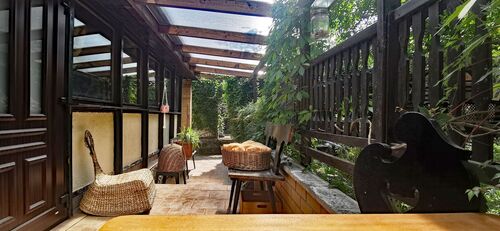 überdachte Terrasse - 