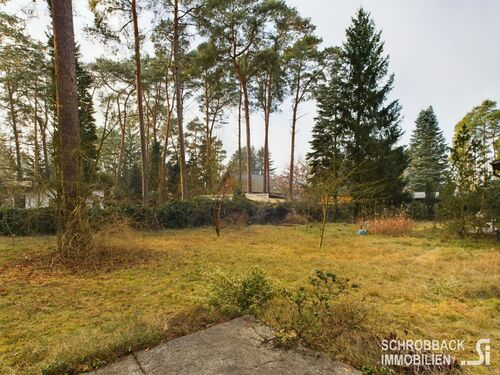 Blick von der Terrasse Richtung Westen - Grundstück zum Kaufen in Grünheide (Mark)