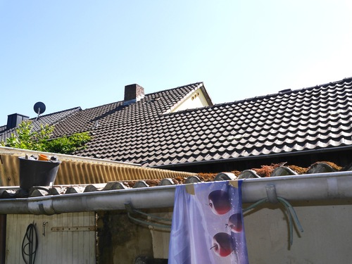 Dach Rückseite Gebäude - 