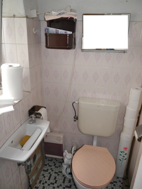 Gäste-WC im Halbgeschoss - 