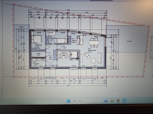 Wohnung OG - E-Werden, 3 Zi. Whg. mit Blick auf die Ruhr, Barrierefrei, Förderbar + Garage