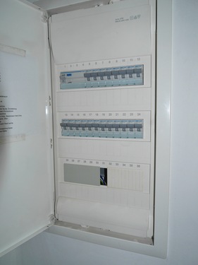 Unterverteilung in der Wohnung - 