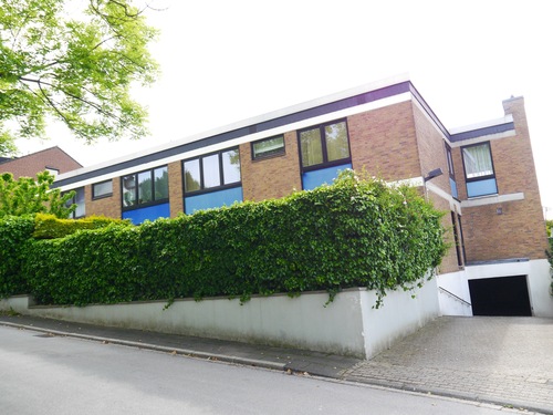 Hausansicht - Rtg. Ost, 3 Zi. Garten ETW, 79m², bevorzugte Lage, in kl. Einheit, TG Stellpl. möglich