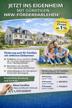 Jetzt ins Eigenheim mit Förderdarlehen - Grundstück in Essen zum Kaufen